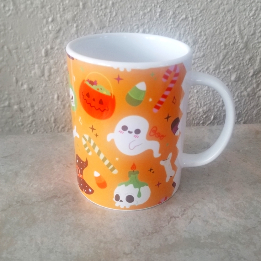 Halloween mug cute spooky gift 15oz
